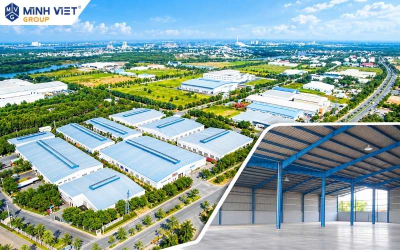 Kho xưởng Quang Minh và Kim Hoa tại Mê Linh